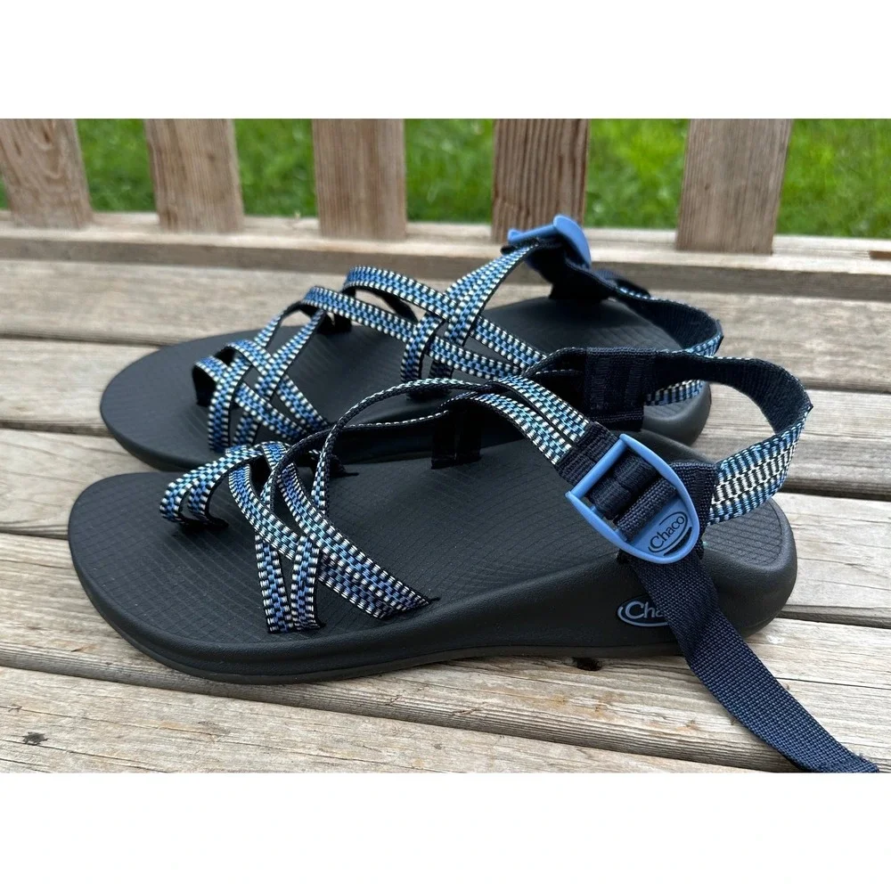 Chaco Women's Z Eddy X2 Eclipse Blue Sandals sz 9 (S2068) - Picture 4 of 9